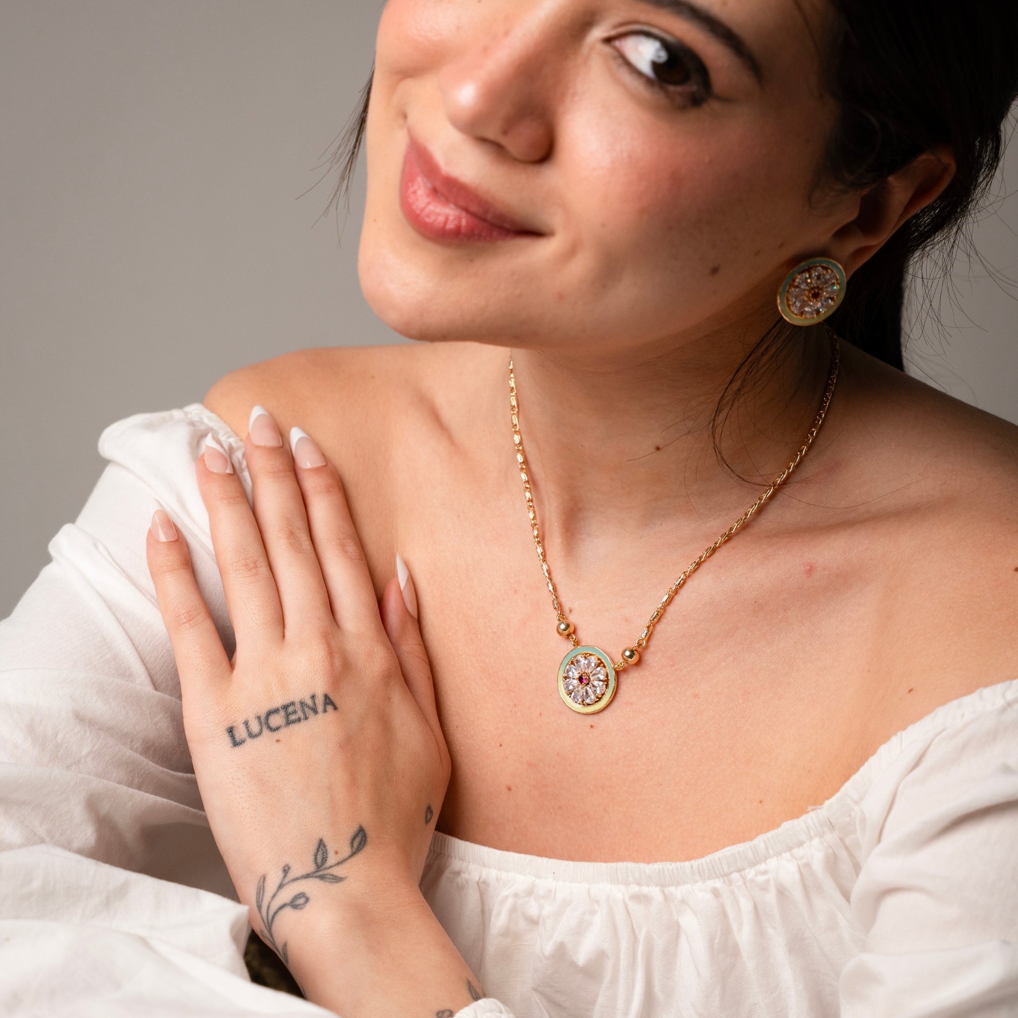 Indra | Medallion Earrings