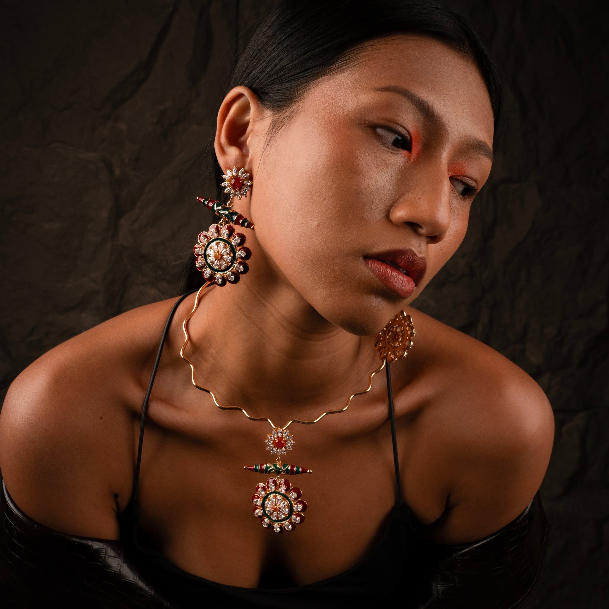 Seren | Medallion Earrings