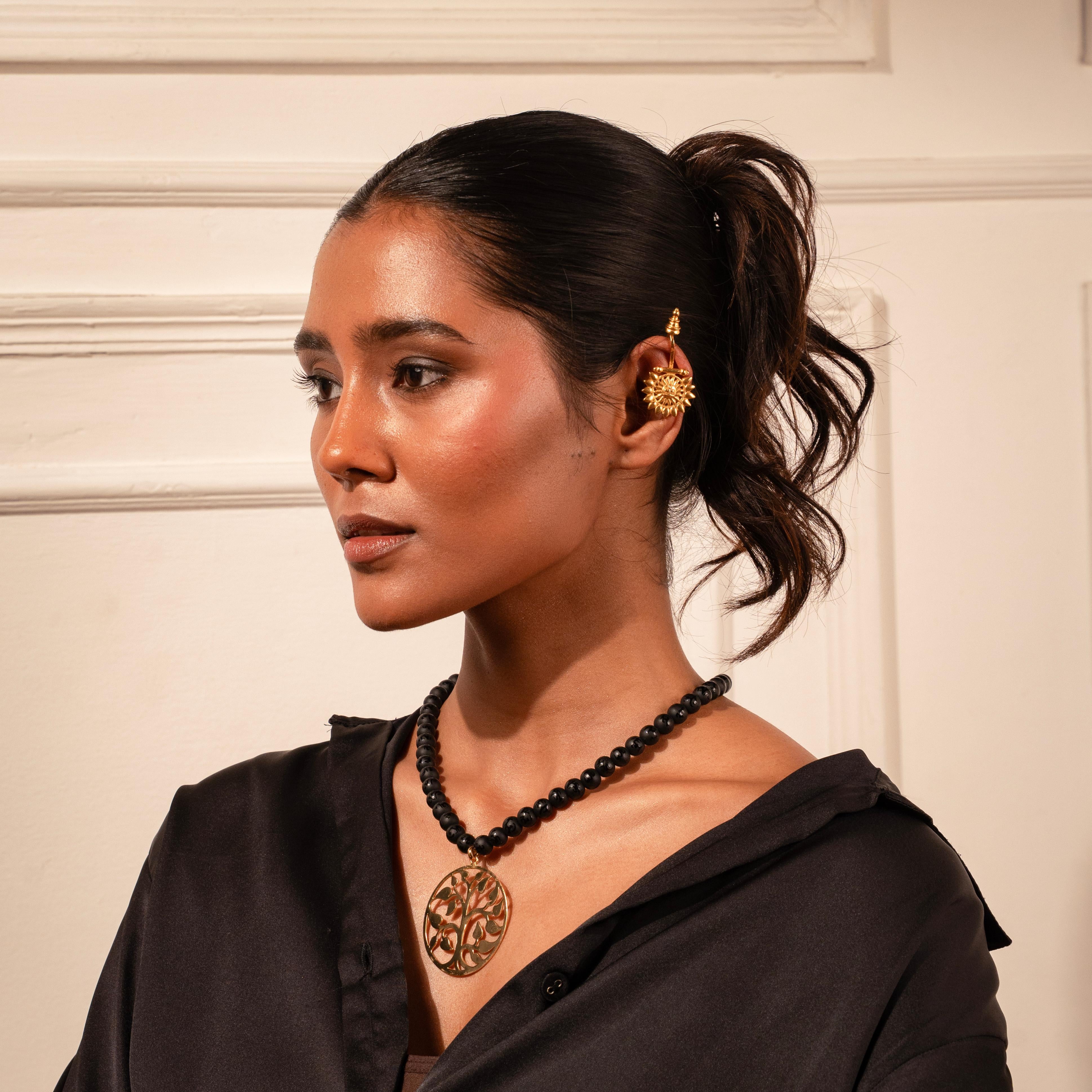 Malia | Tree of Life Pendant and Earrings Set
