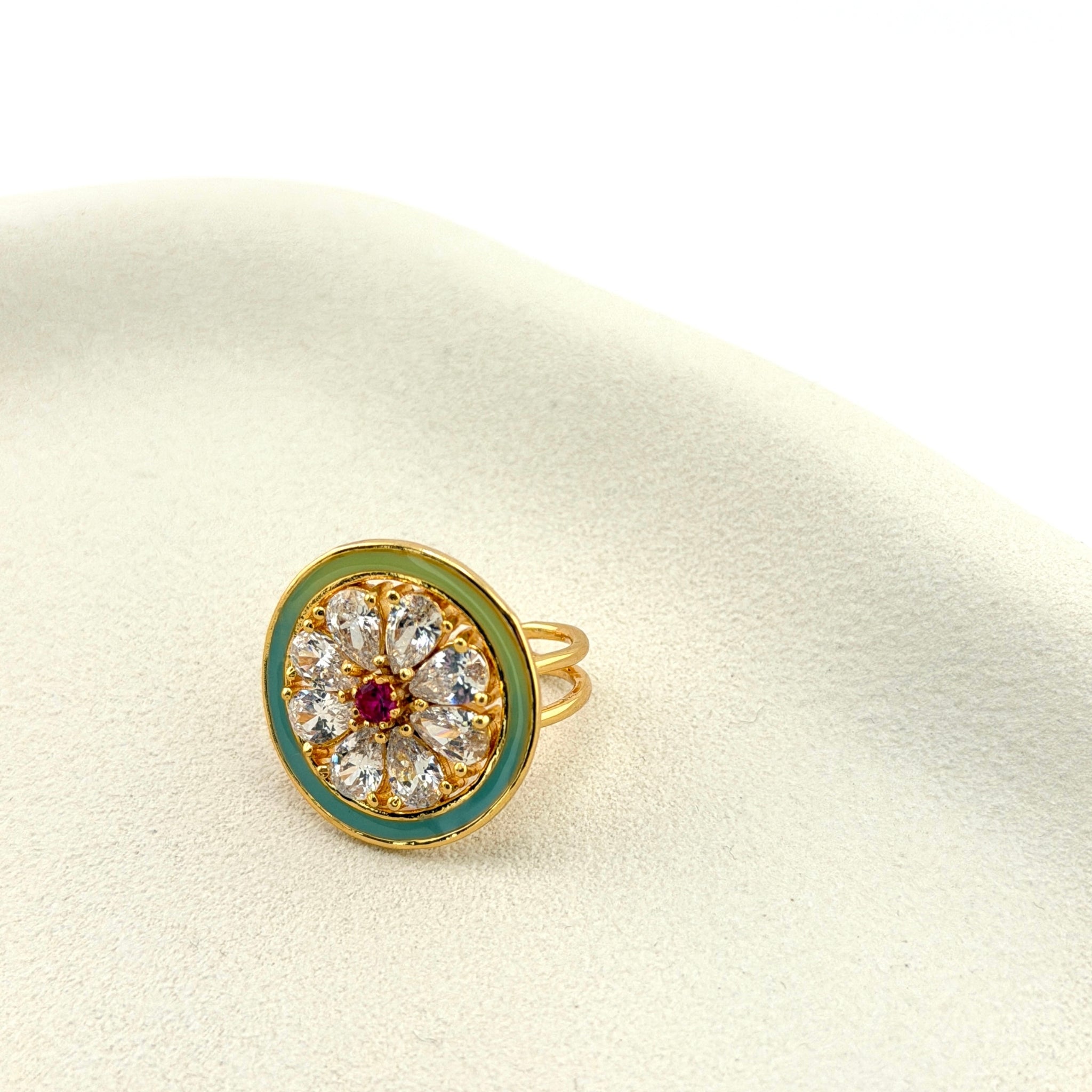 Indra | Medallion Ring