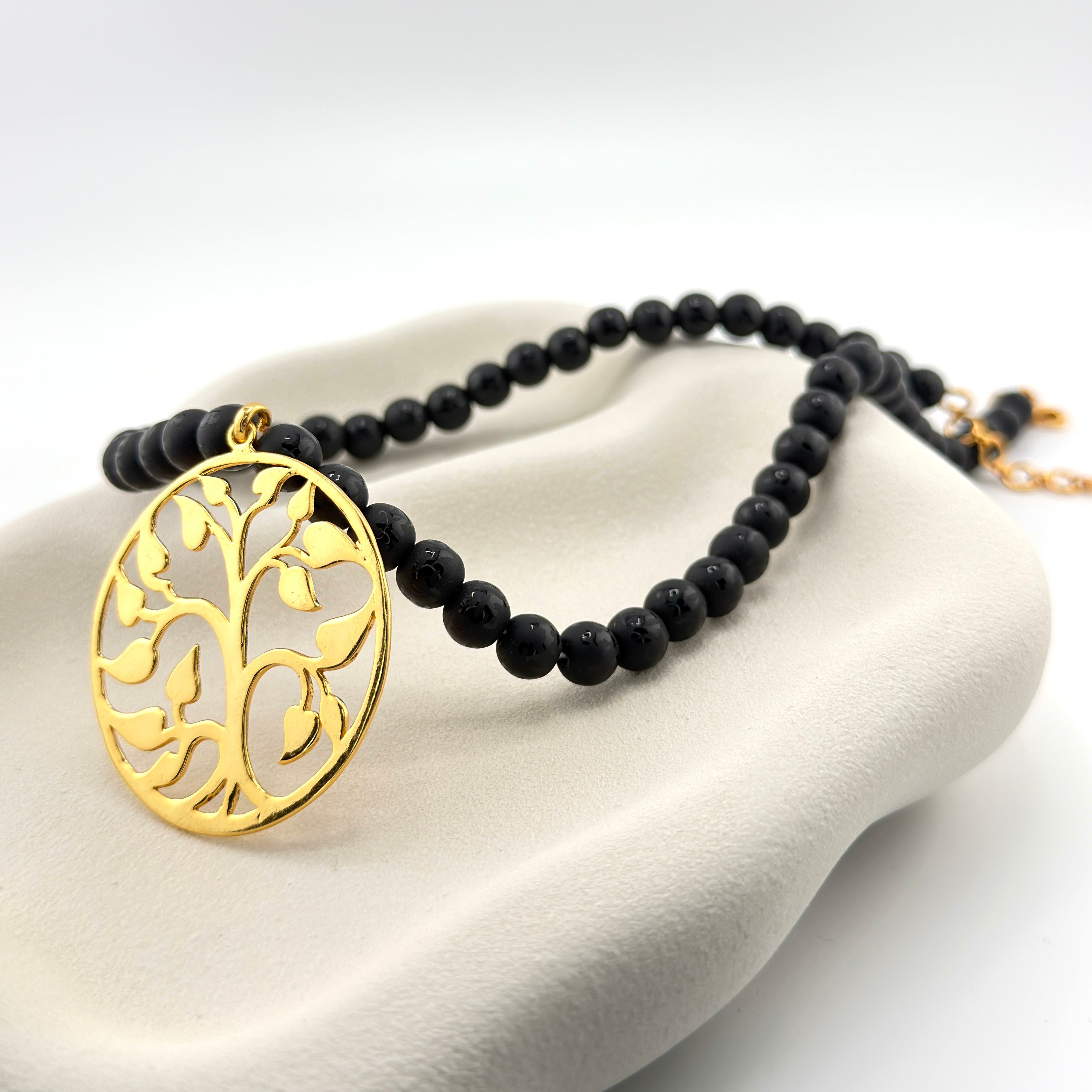 Malia | Tree of Life Pendant and Earrings Set