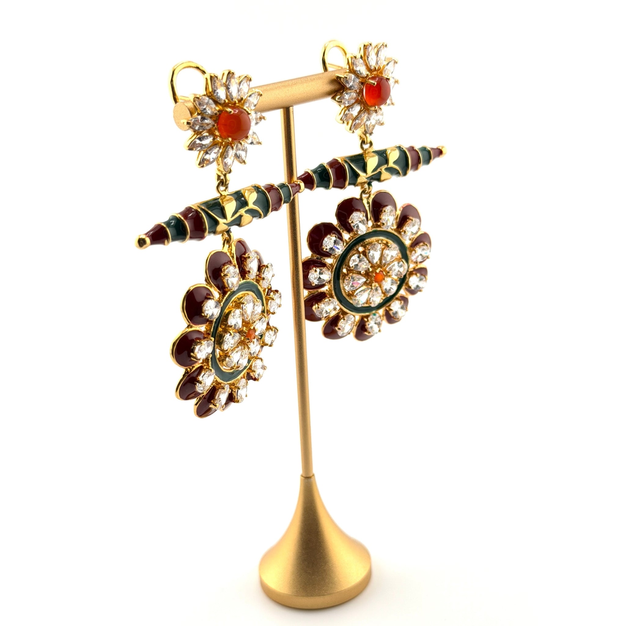 Seren | Medallion Earrings