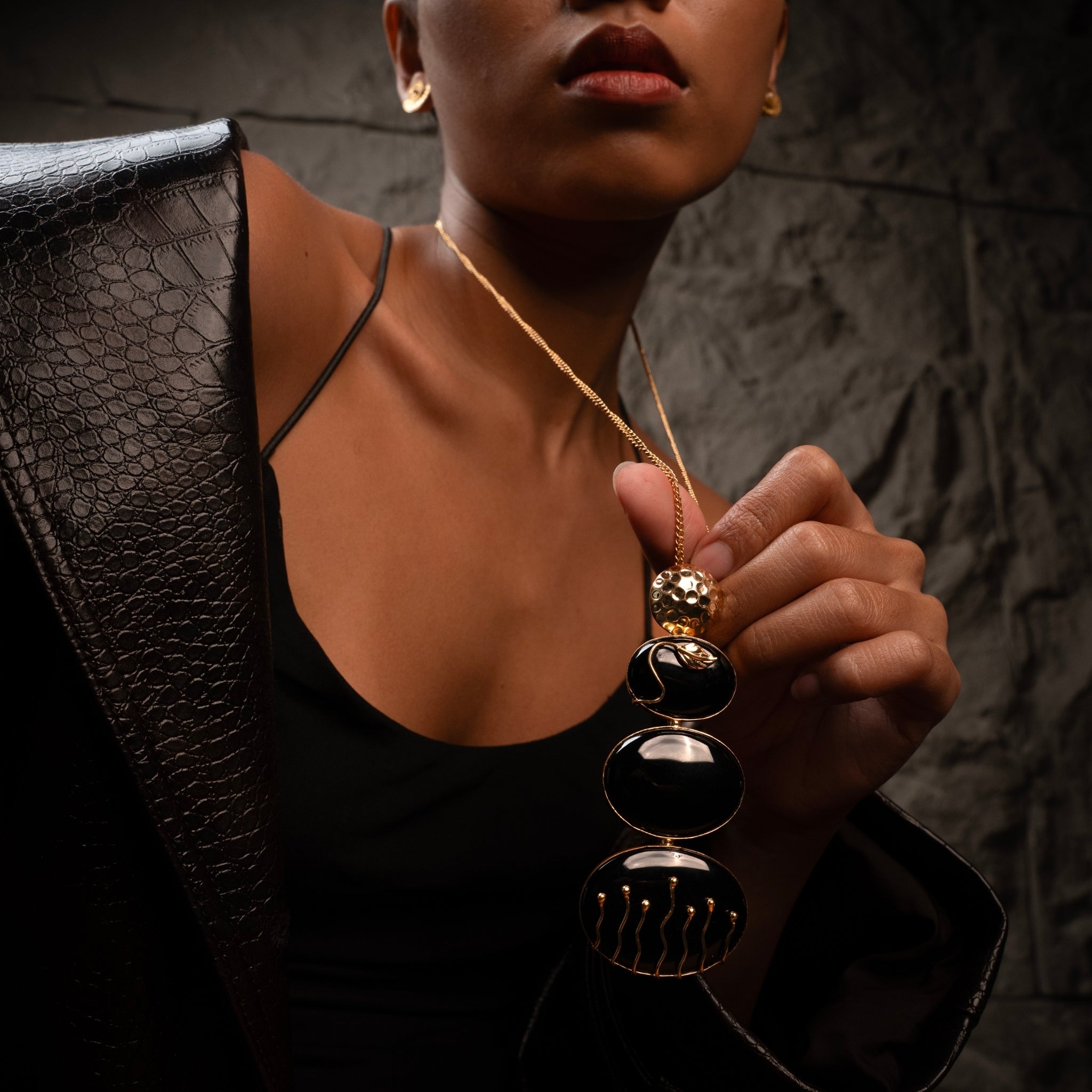 Nora | Black Onyx Necklace
