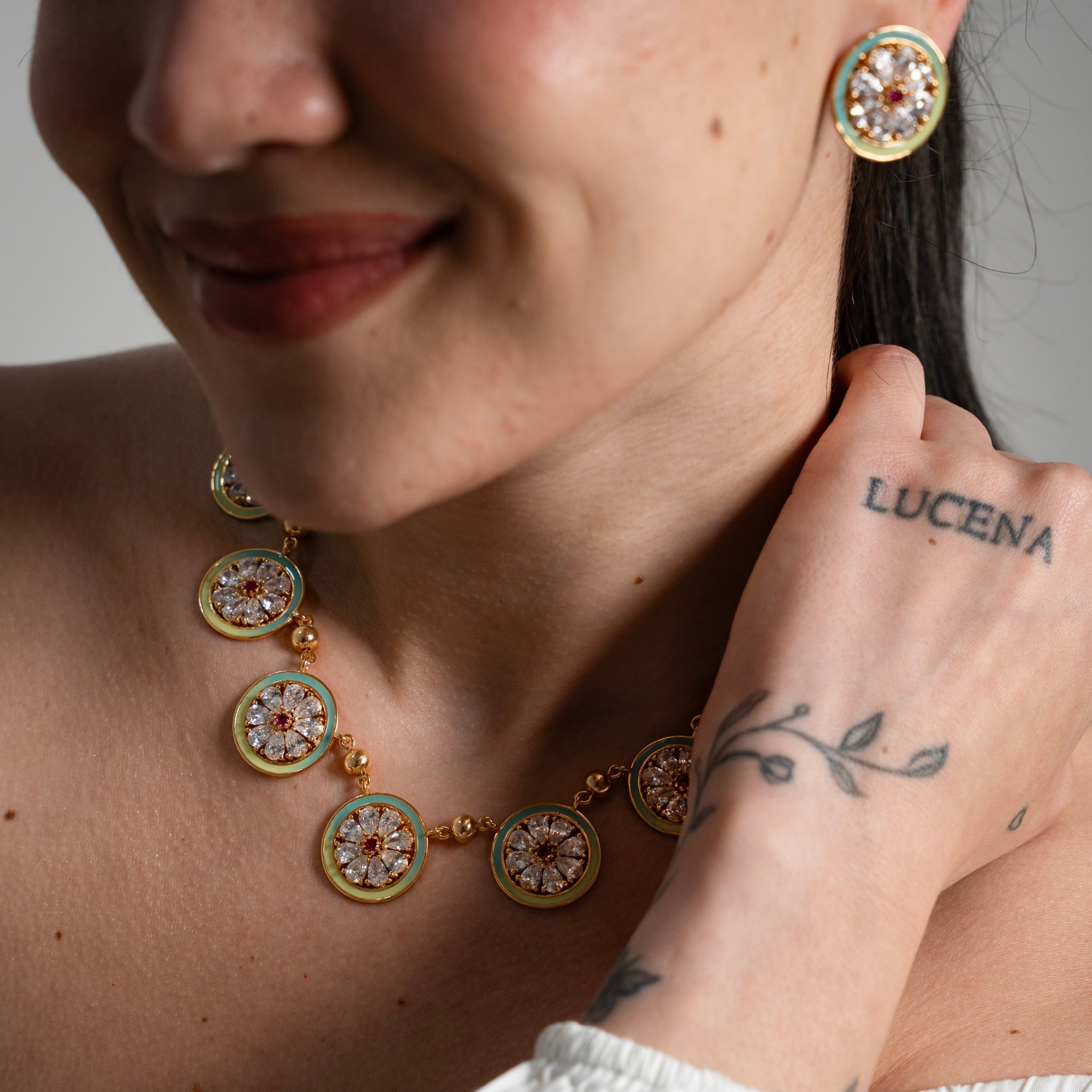 Indra | Seven Medallion Necklace
