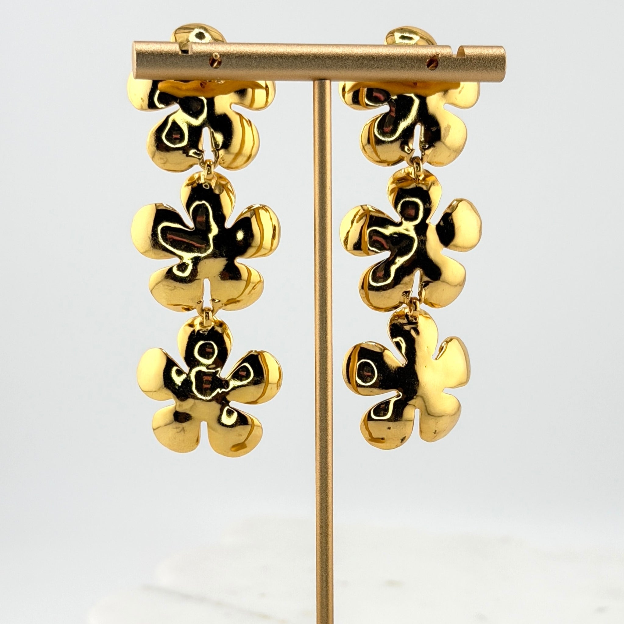 Orla | Floral Drop Earrings