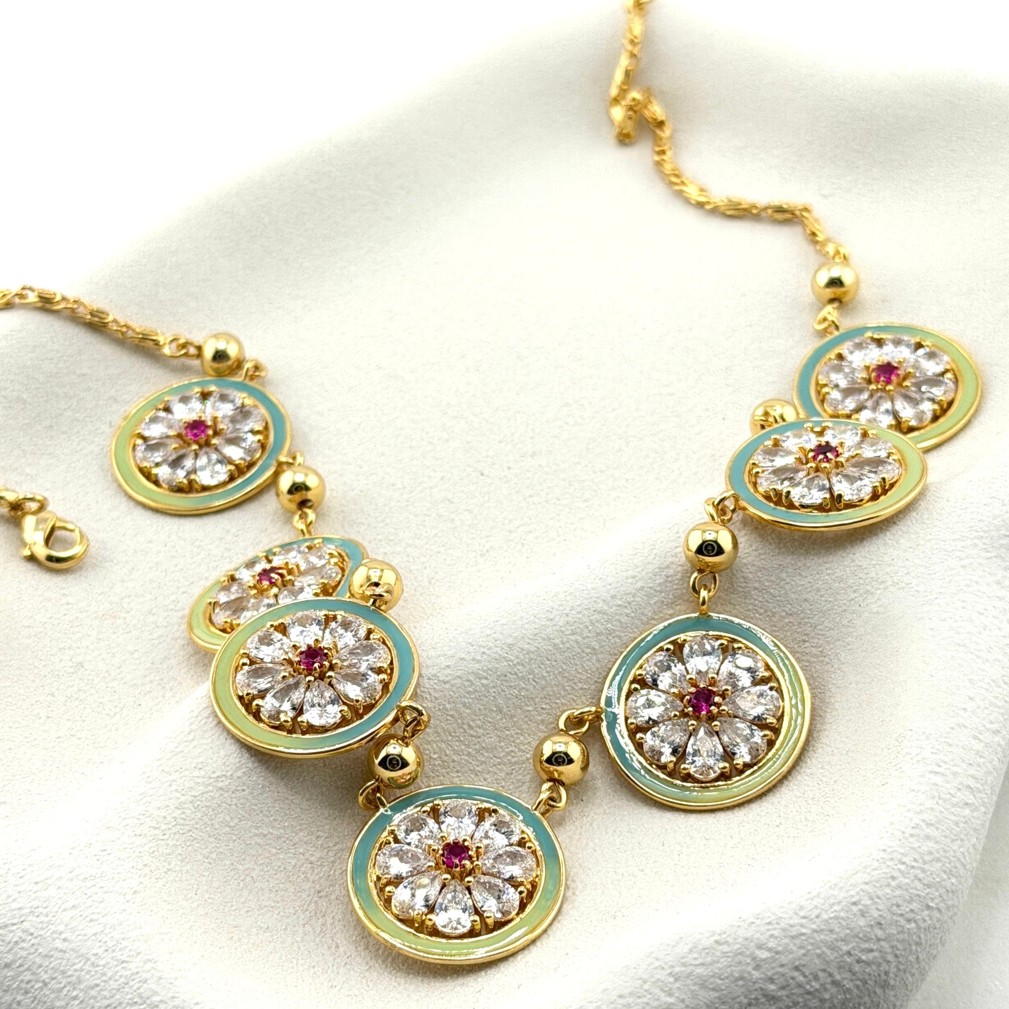 Indra | Seven Medallion Necklace