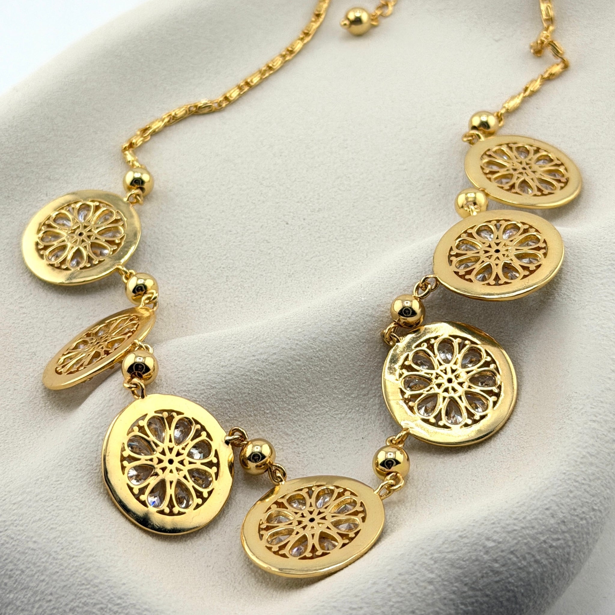 Indra | Seven Medallion Necklace