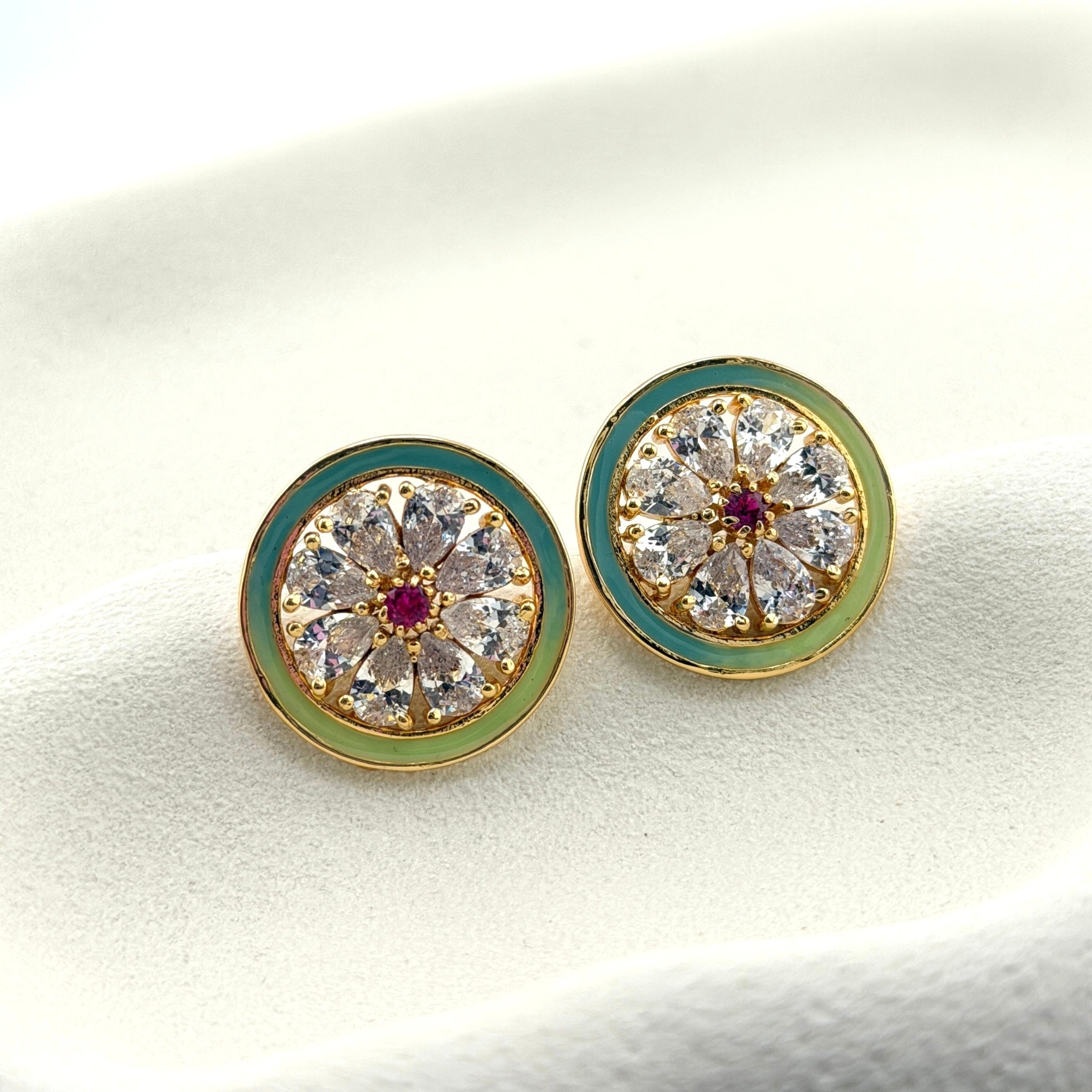 Indra | Medallion Earrings