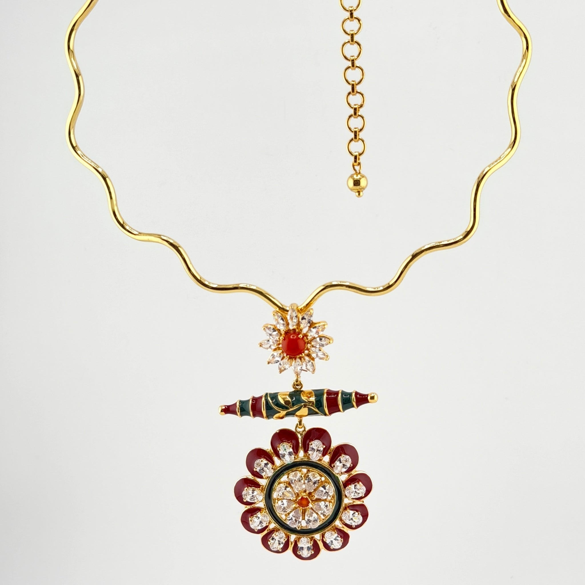 Seren | Wavy Hasli Necklace